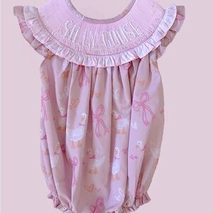 Pink Silly Goose Bubble 3T